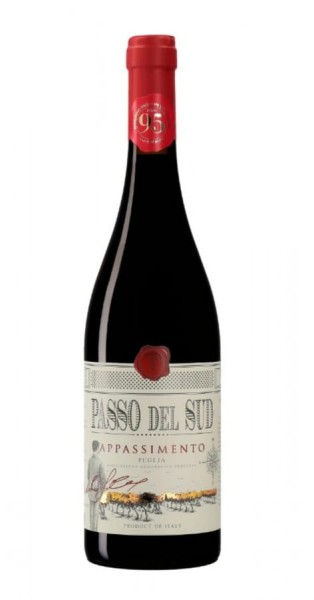Wino czerwone Passo del Sud Negroamaro/Primitivo Tagaro 0,75l 14%