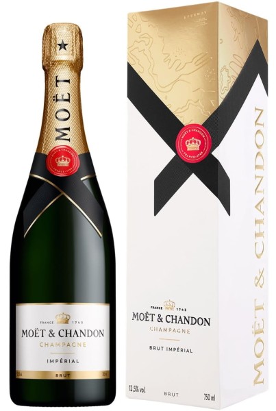 Moet & Chandon Champagne Brut Imperial 0,75L 12,5% Szampan w pudełku